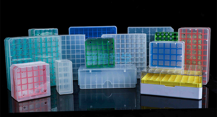 5ml塑料冻存管盒,36格,PP(图3)